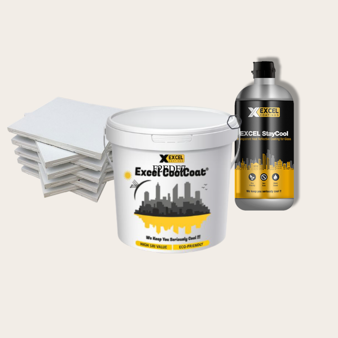 Excel Cool Coat Stay Cool - Transparent Heat Reflective Coating - Innov Next